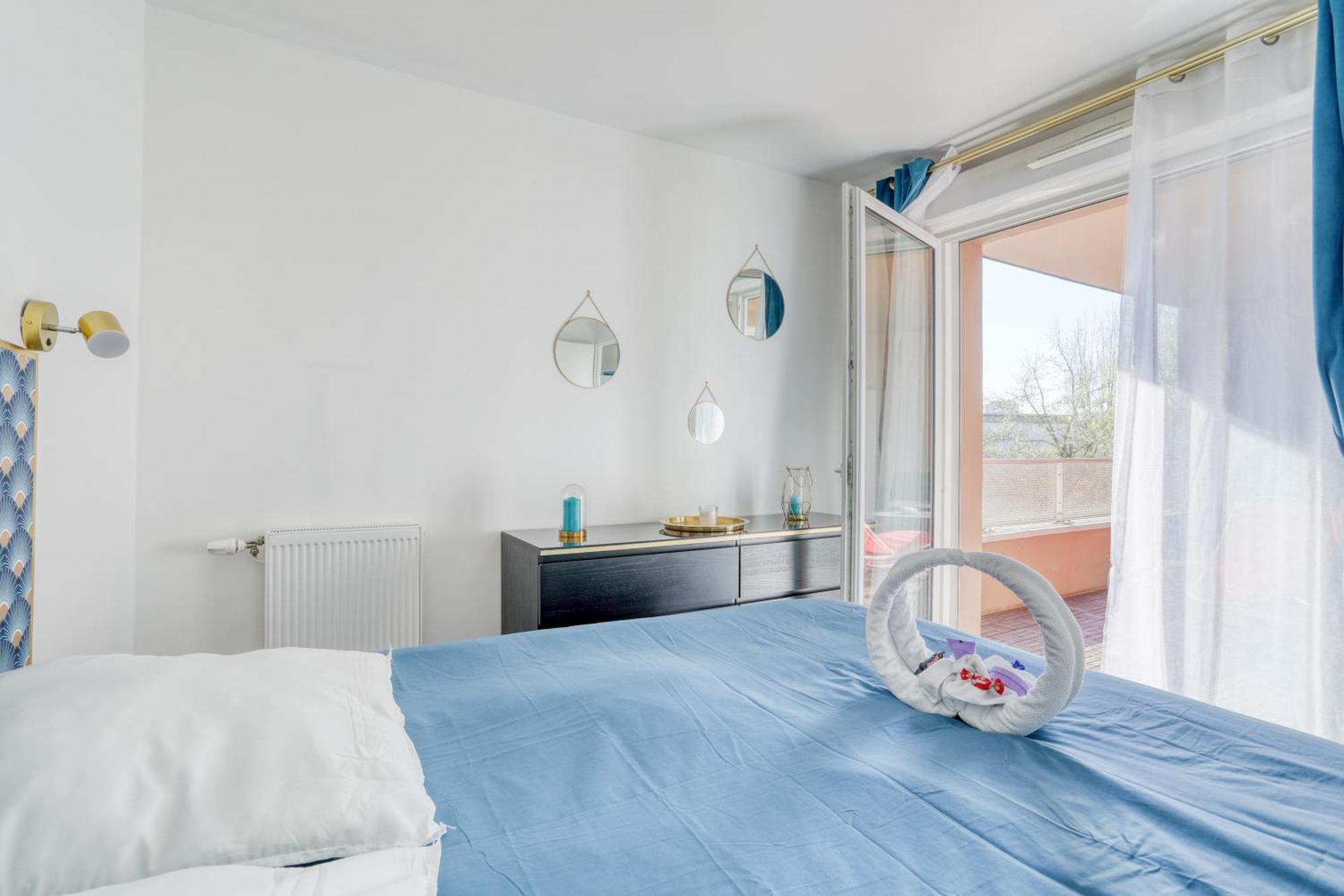 "Le Serenity ", Appartement Spacieux ,Balcon, Parking Prive Gratuit, Netflix, Proche Cdg Et Stade De France Stains Exterior foto
